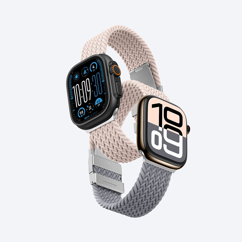 Amazingthing Glamour Blend Apple Watch 46mm Hasır Kordon - 20 Amazingthing Glamour Blend Apple Watch 46mm Hasır Kordon - 20